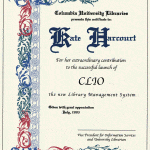 Columbia (certificate)