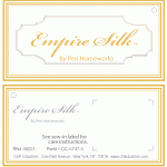 Empire Silk by CHF (hangtag)