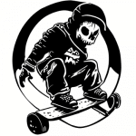 Skateboard theme